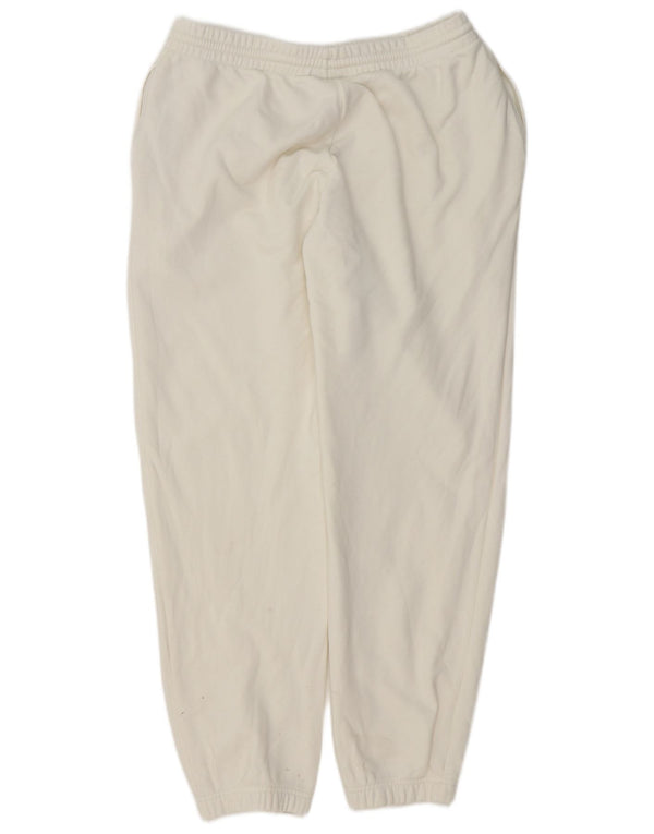 Adidas Womens Tracksuit Calças Joggers UK 14 Large Off White Sports
