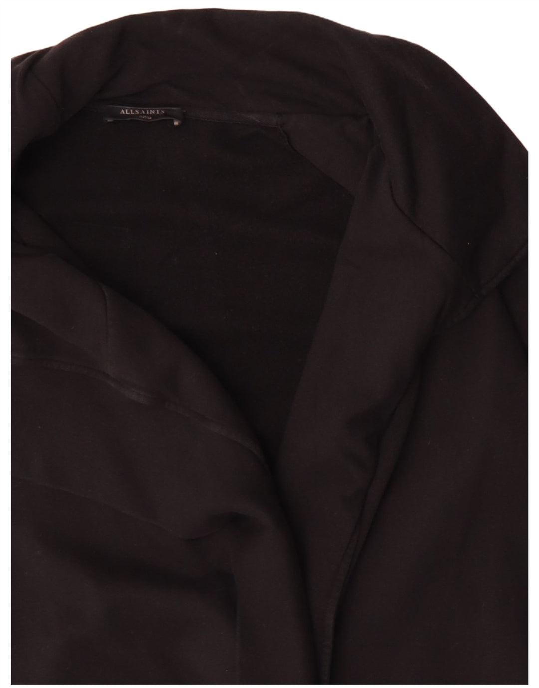 Suéter cardigã feminino oversized longline ALL SAINTS Reino Unido 14 médio preto