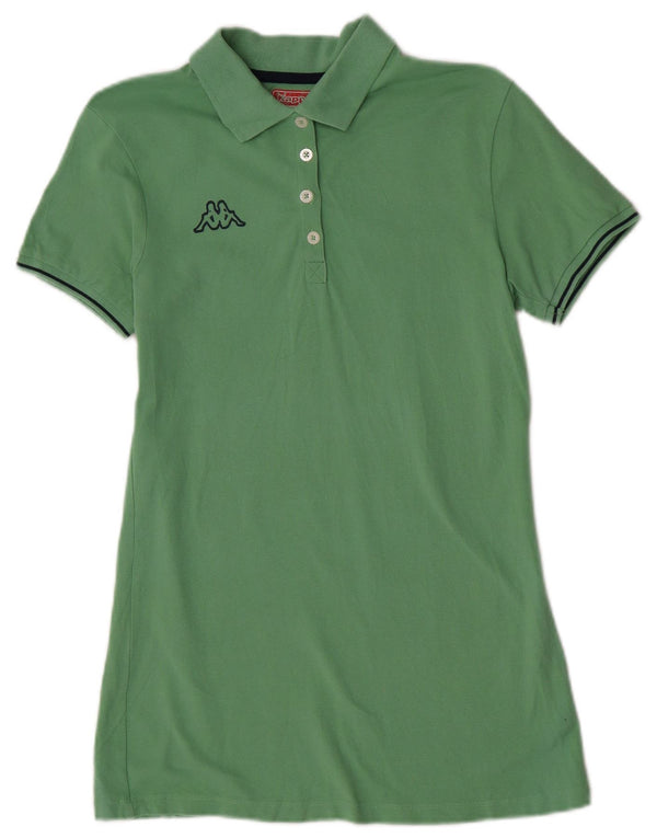 Vestido Polo Kappa Meninas 11-12 Anos XL Verde