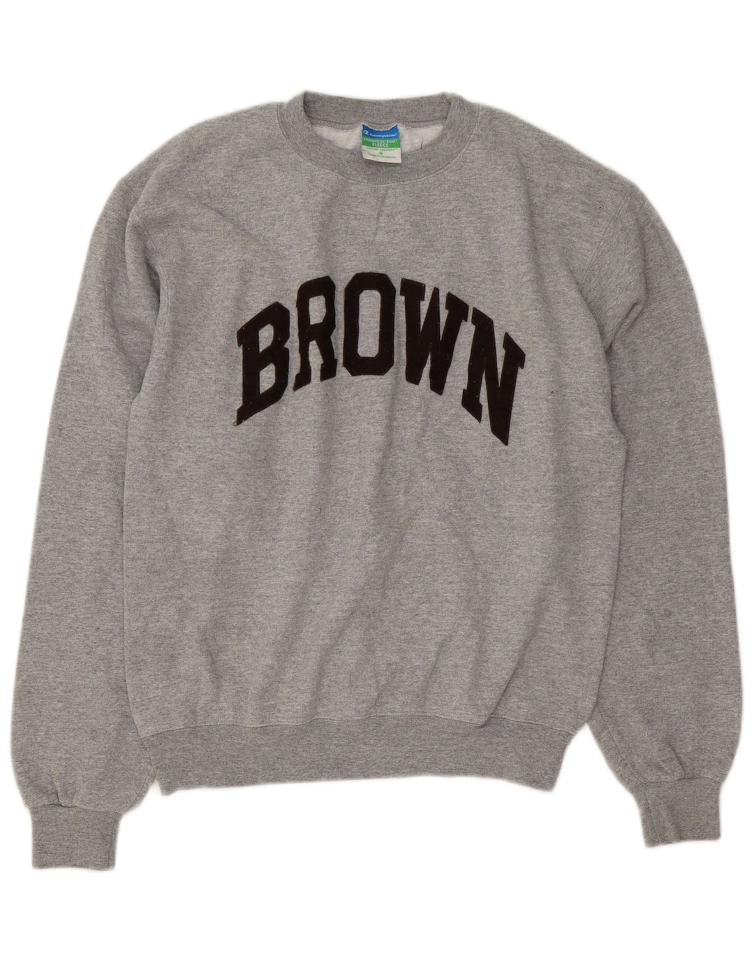 Champion Mens Graphic Regular Fit Suéter Pequeno Cinza
