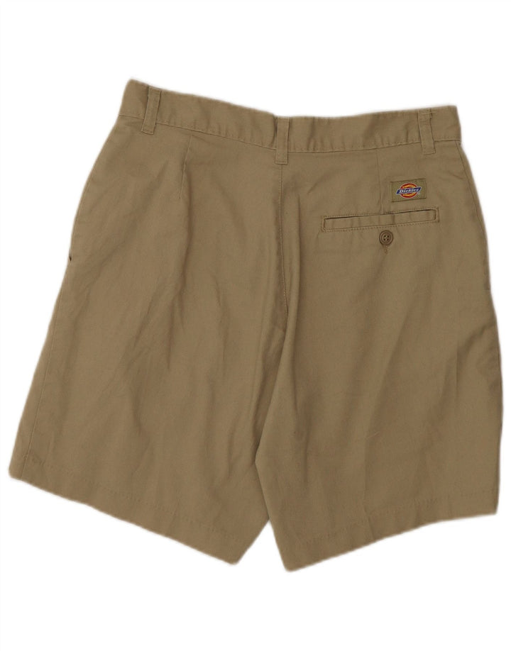 Shorts Chino feminino Dickies US 8 médio W30 algodão cáqui