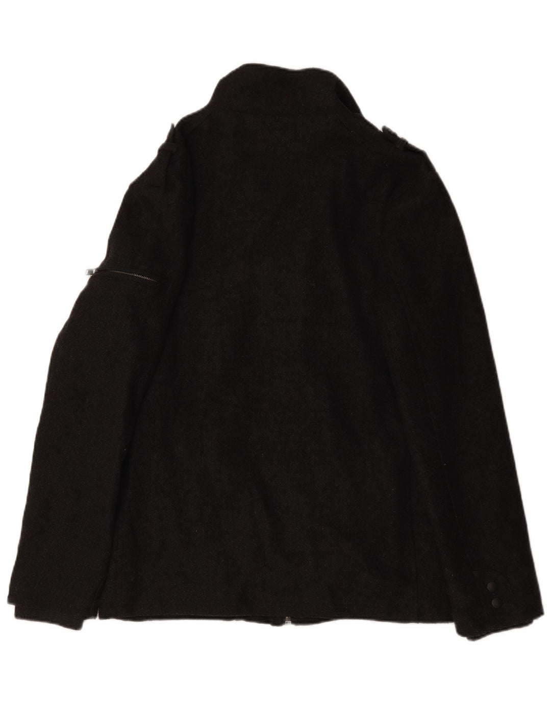 Jaqueta militar masculina Billabong UK 40 poliéster cinza grande