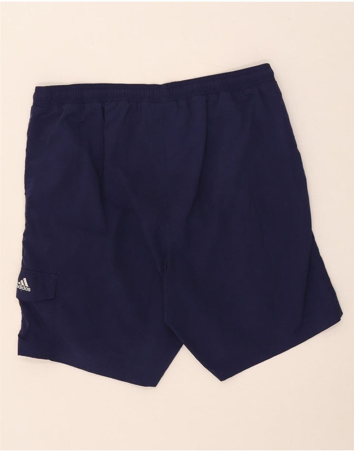 Calções de banho masculinos ADIDAS XL azul marinho nylon