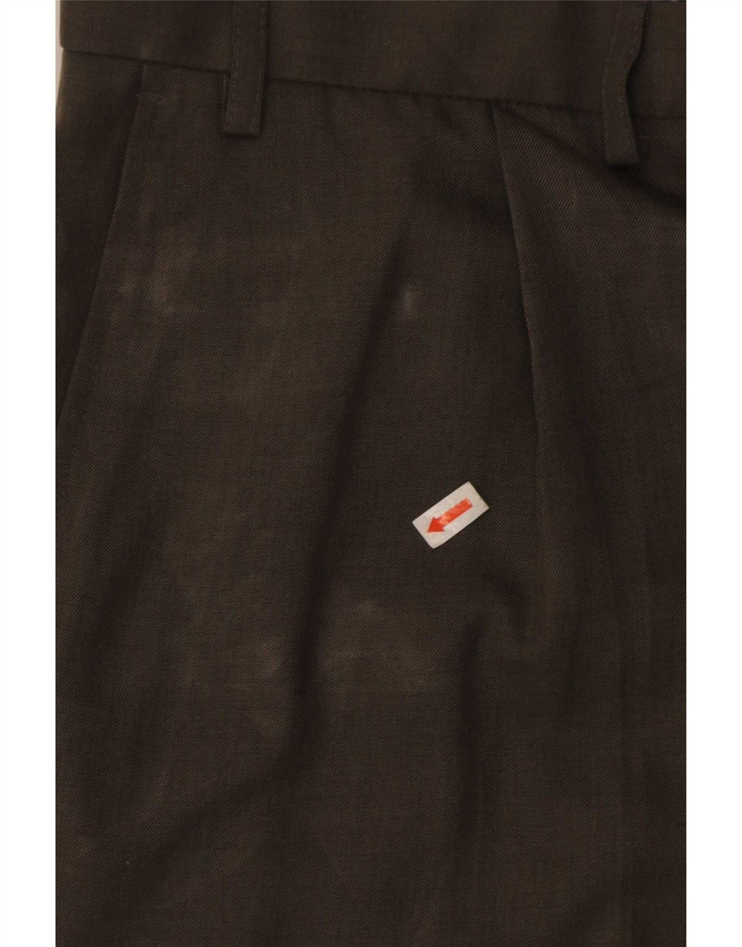 Calça masculina Marks & Spencer Pegged Suit W40 L31 Poliéster cáqui