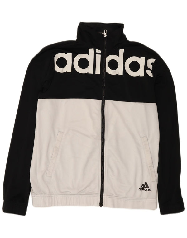 Adidas Mens Graphic Tracksuit Top Jacket UK 42/44 Grande Preto Colorblock