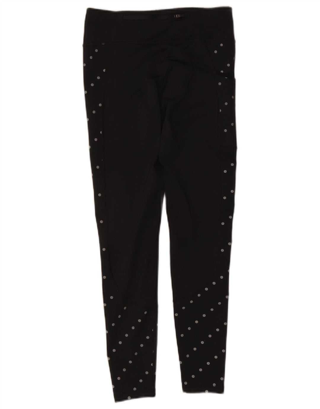 Leggings Nike Feminino UK 8 Pequenas Poliéster Preto Manchado