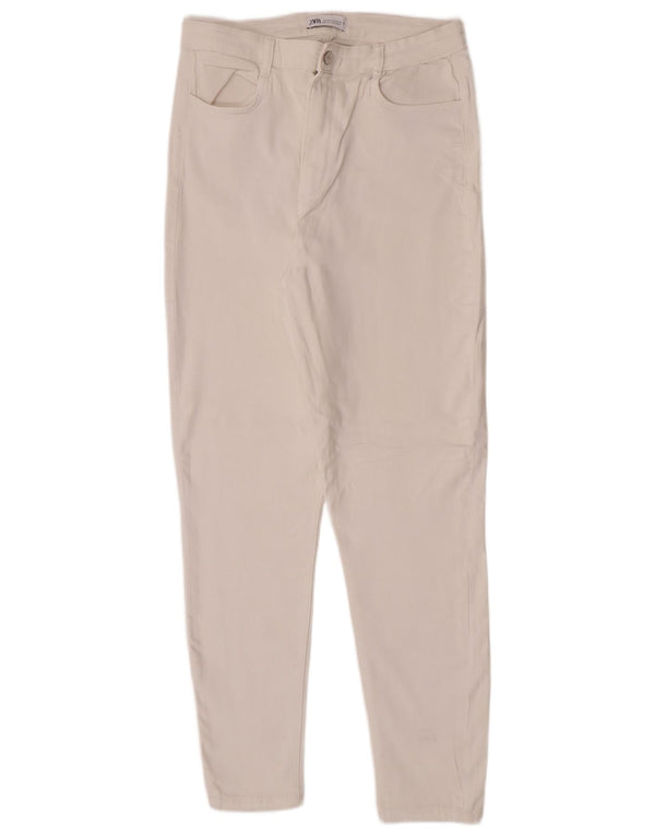 Zara Jeans Skinny Feminino EU 44 XL W34 L29 Branco