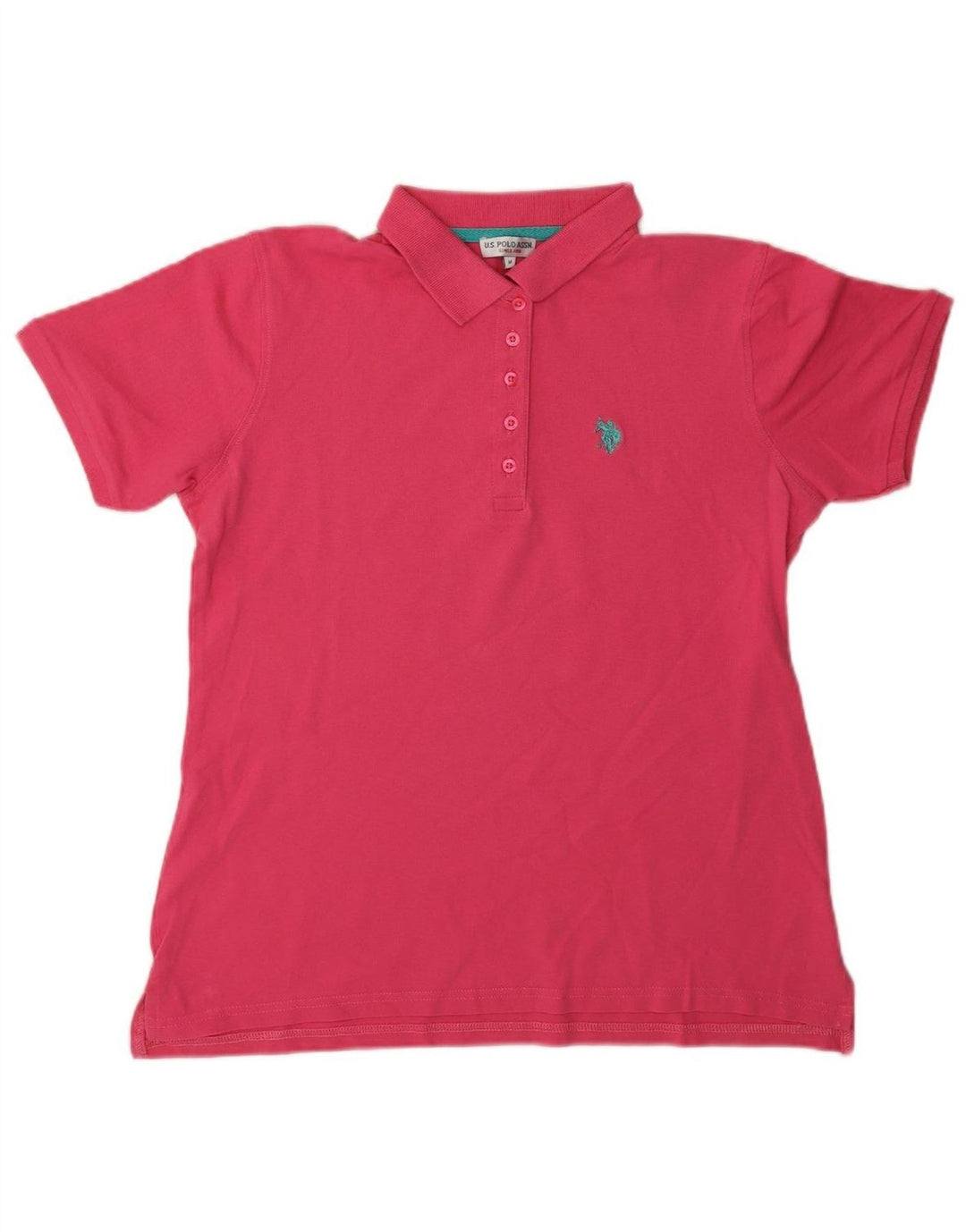 ASSN POLO DOS EUA. Polo Mulher UK 14 Médio Rosa
