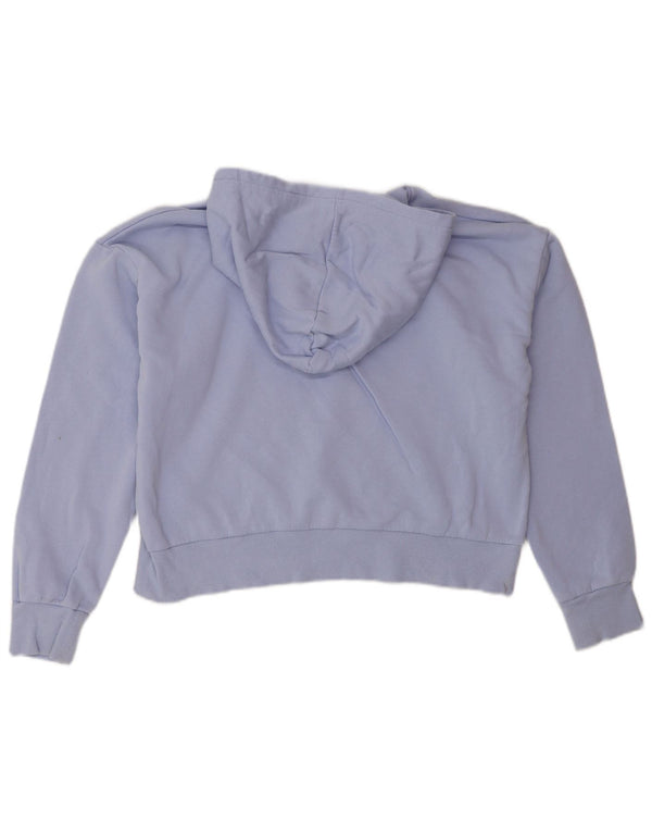 Under Armour Girls Crop Hoodie Jumper 11-12 Anos Grande Roxo