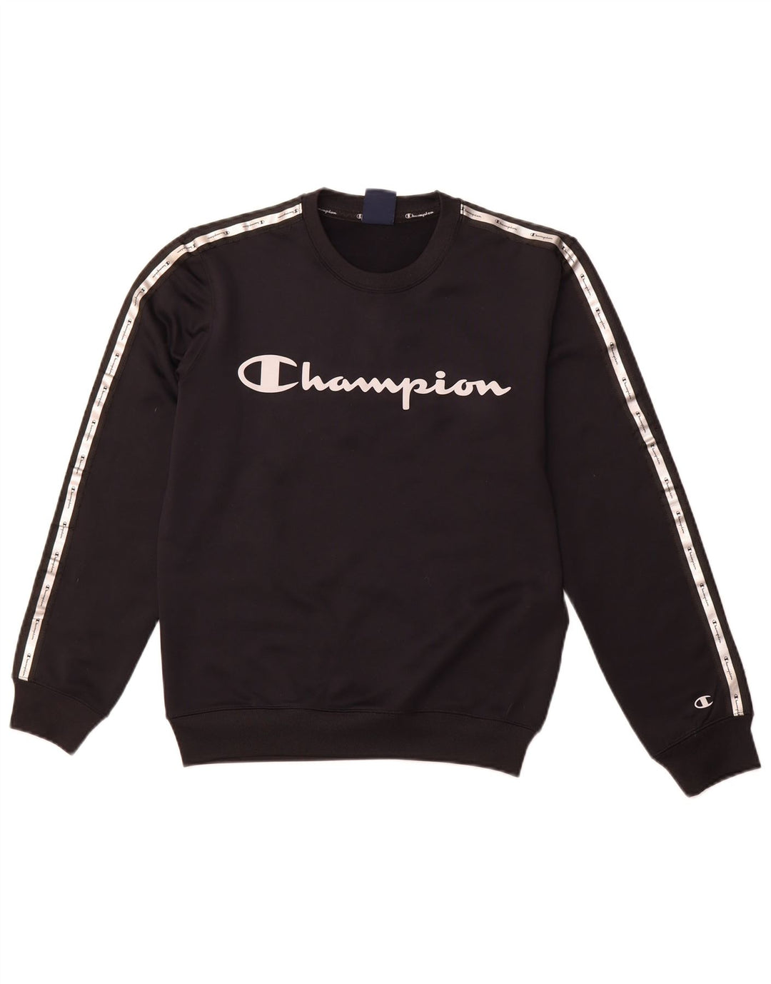CHAMPION Masculino moletom gráfico Jumper XS azul marinho poliéster