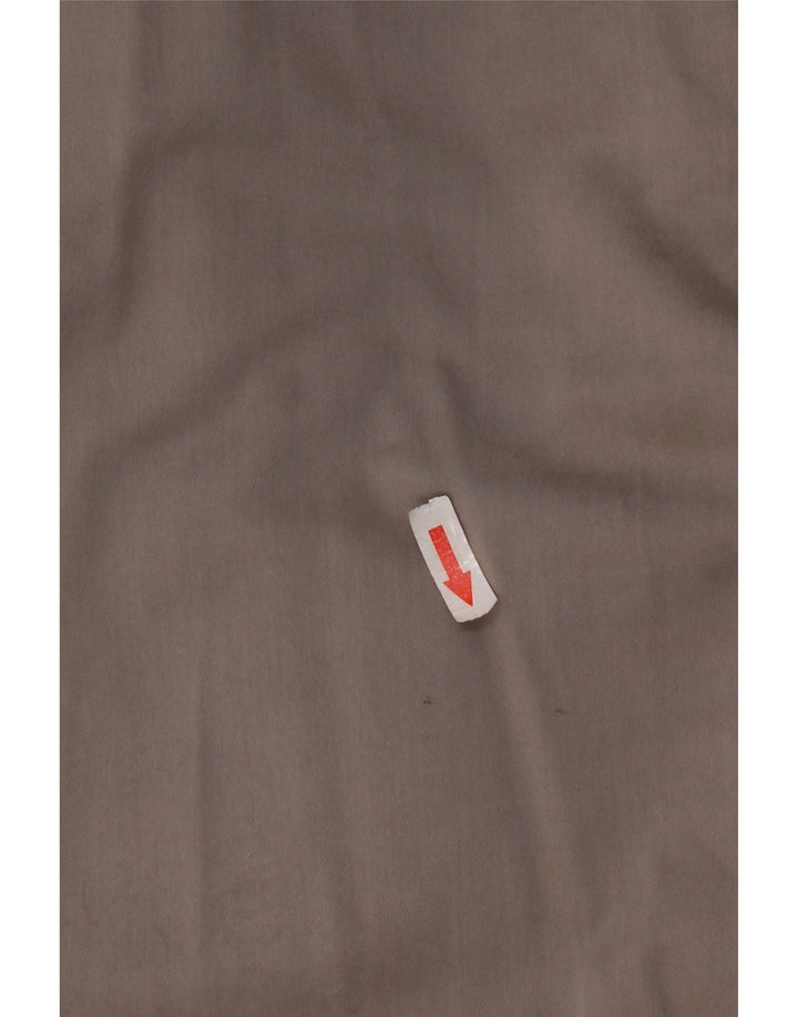 Calças Dockers Mens Regular Fit Chino W36 L32 Algodão Cinza