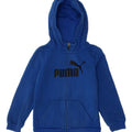 PUMA Boys Graphic Zip Hoodie Sweater 7-8 Years Blue Cotton Vintage Puma and Second-Hand Puma from Messina Hembry 