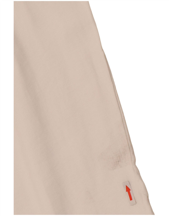 Calça feminina Zara cortada pequena W26 L25 branca modal