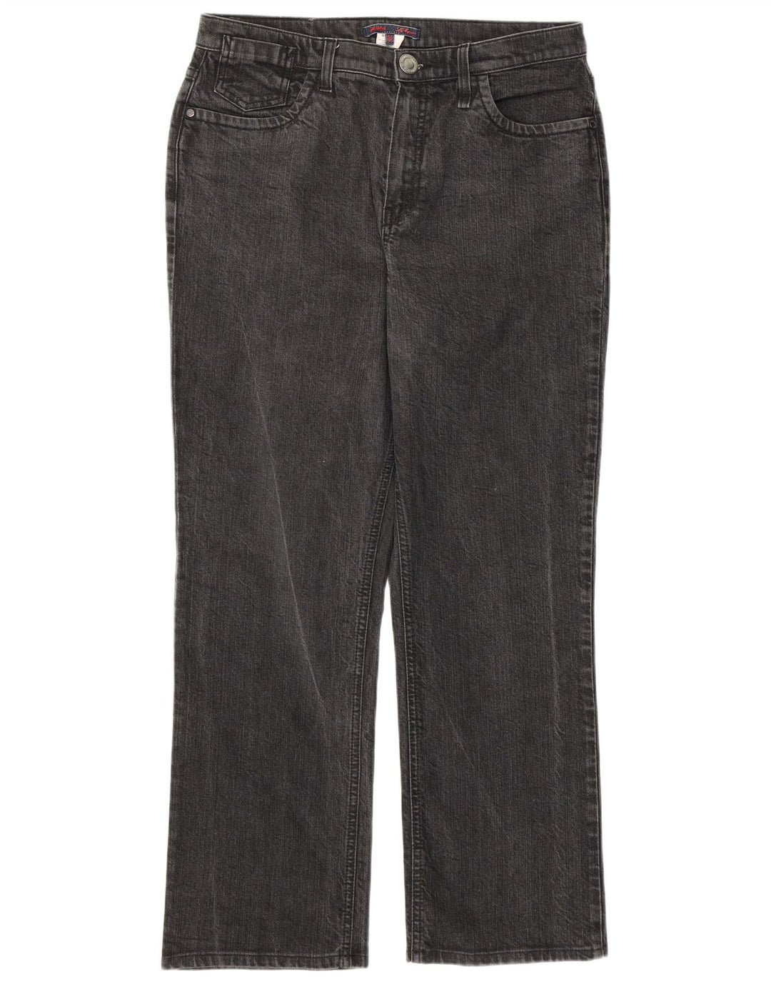 Les Copains Mens Straight Jeans IT 50 Grande W34 L28 Algodão Cinza