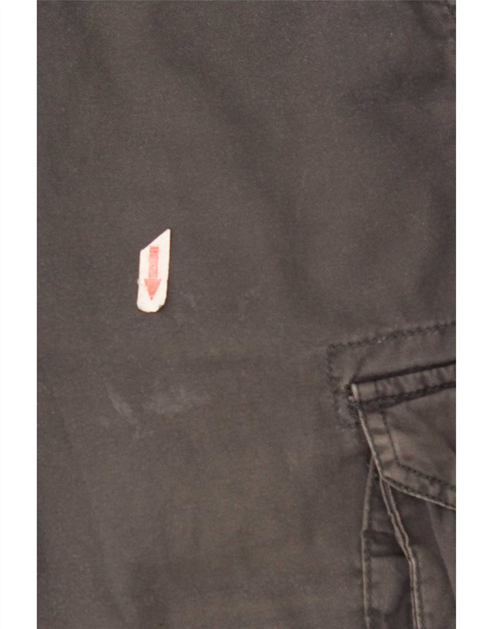 Shorts cargo masculino Nike W34 grande algodão cinza