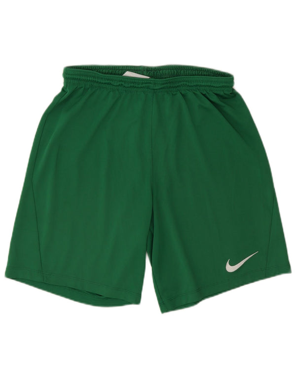 Nike Mens Dri Fit Sport Shorts Médio Verde Poliéster