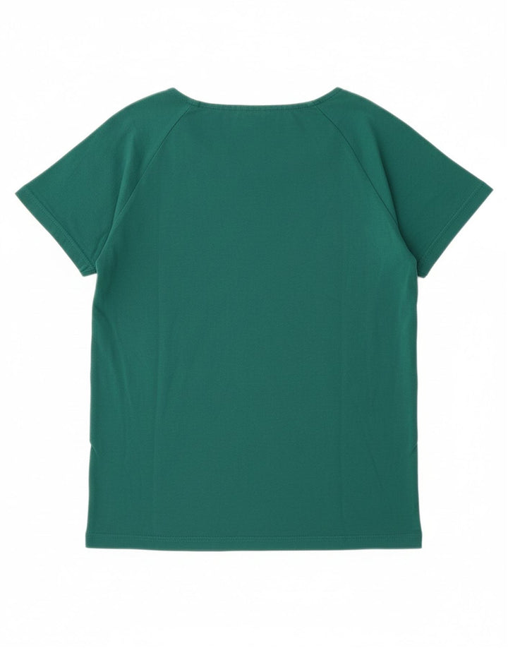 Camiseta feminina LES COPAINS Top IT 40 pequeno algodão verde