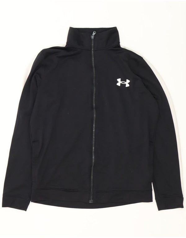 Under Armour Mens Treino Top Jaqueta Médio Preto Colorblock