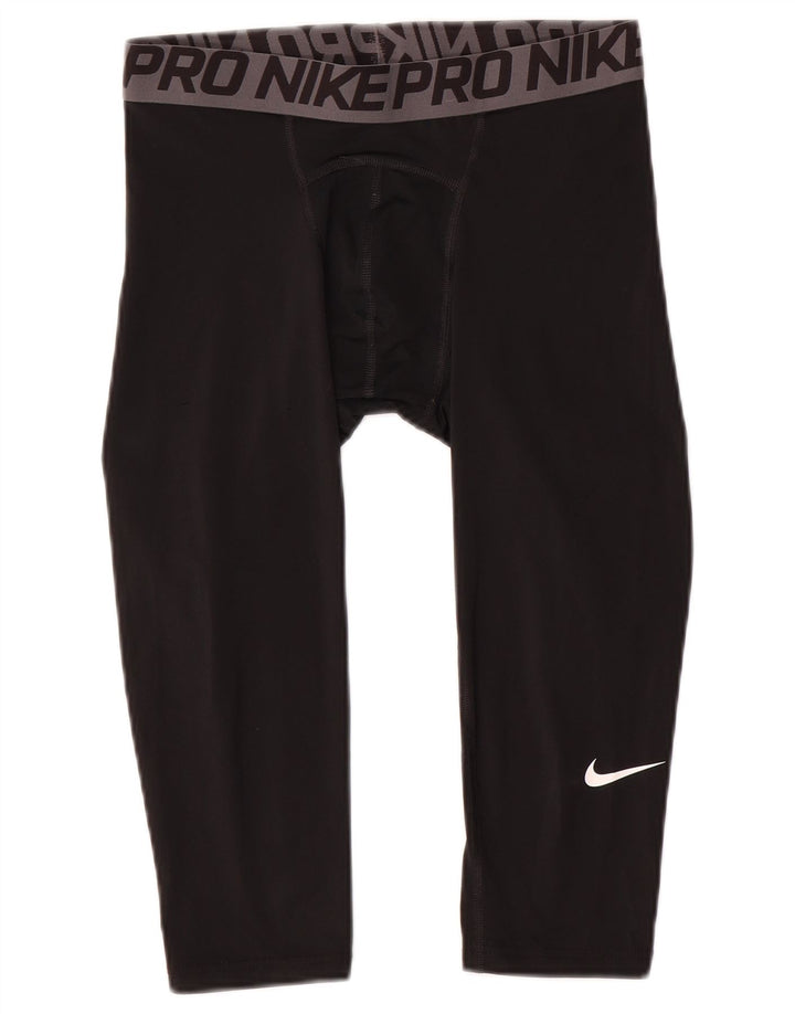 Calça Nike Masculina Compression Graphic Capri Média Preta