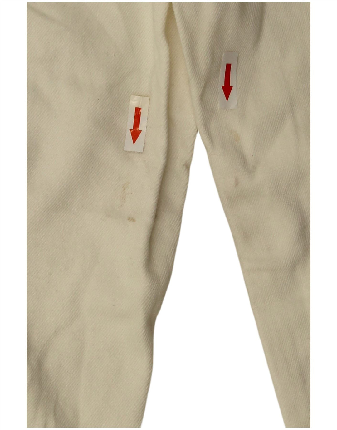 Calça jeans feminina Zara cintura alta solta EU 40 médio W32 L27 branco