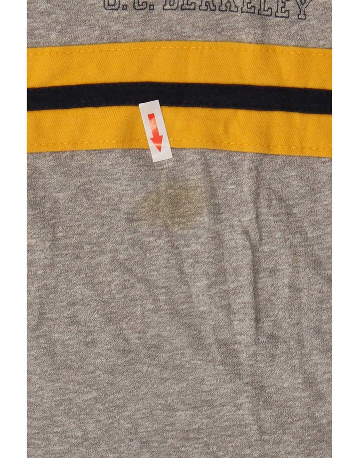 Champion Mens Colete Top Grande Cinza Colourblock Poliéster
