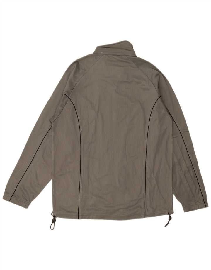 Jaqueta Asics Mens Tracksuit Top Cinza Médio
