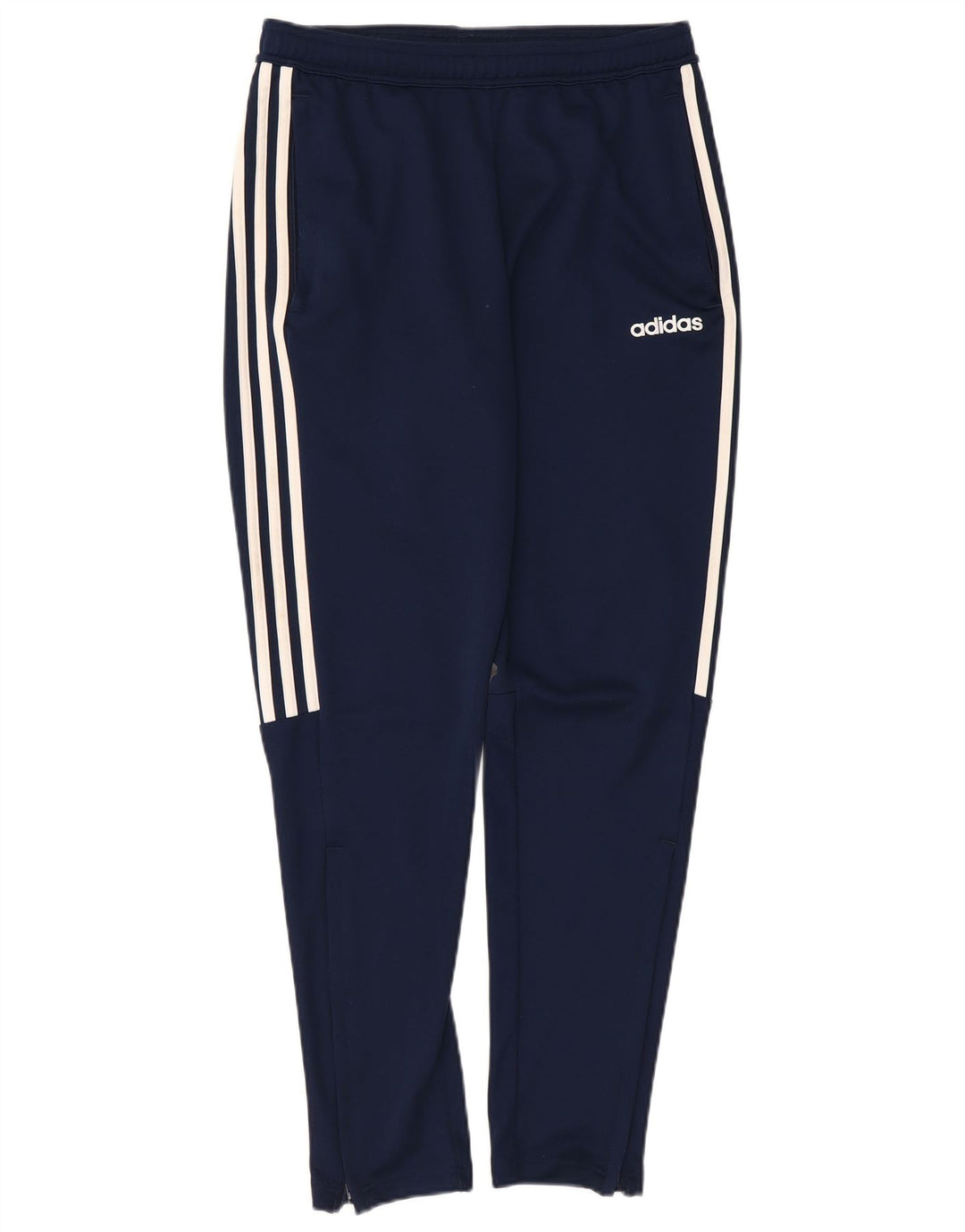 Calça de treino masculina Adidas Climalite médio azul marinho poliéster