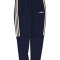 Calça de treino masculina Adidas Climalite médio azul marinho poliéster