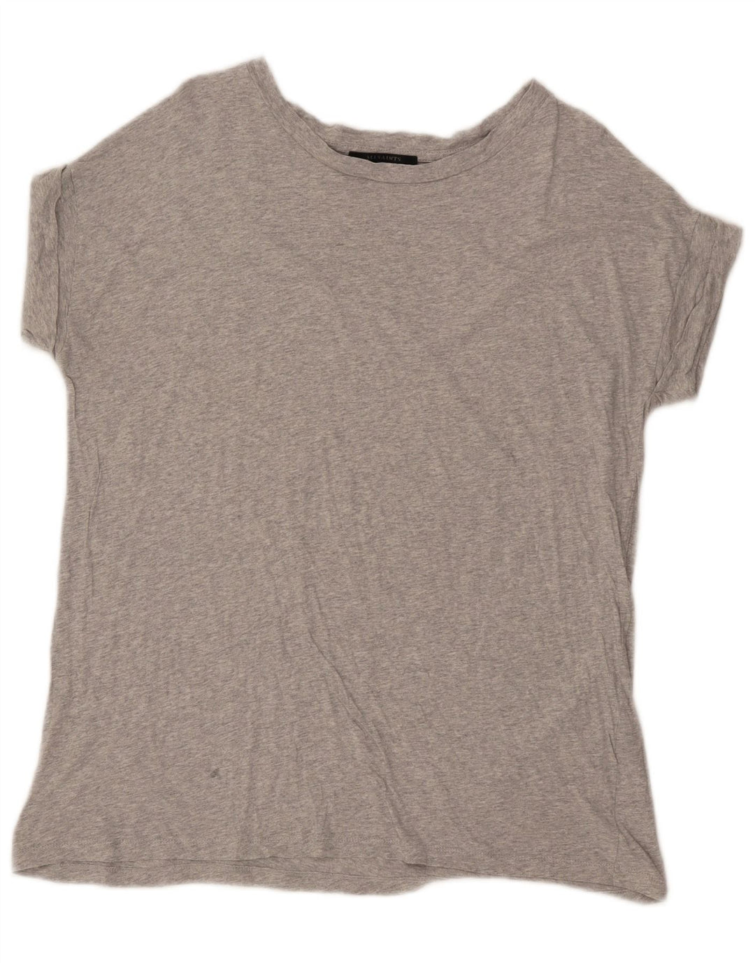 Camiseta masculina All Saints cinza médio