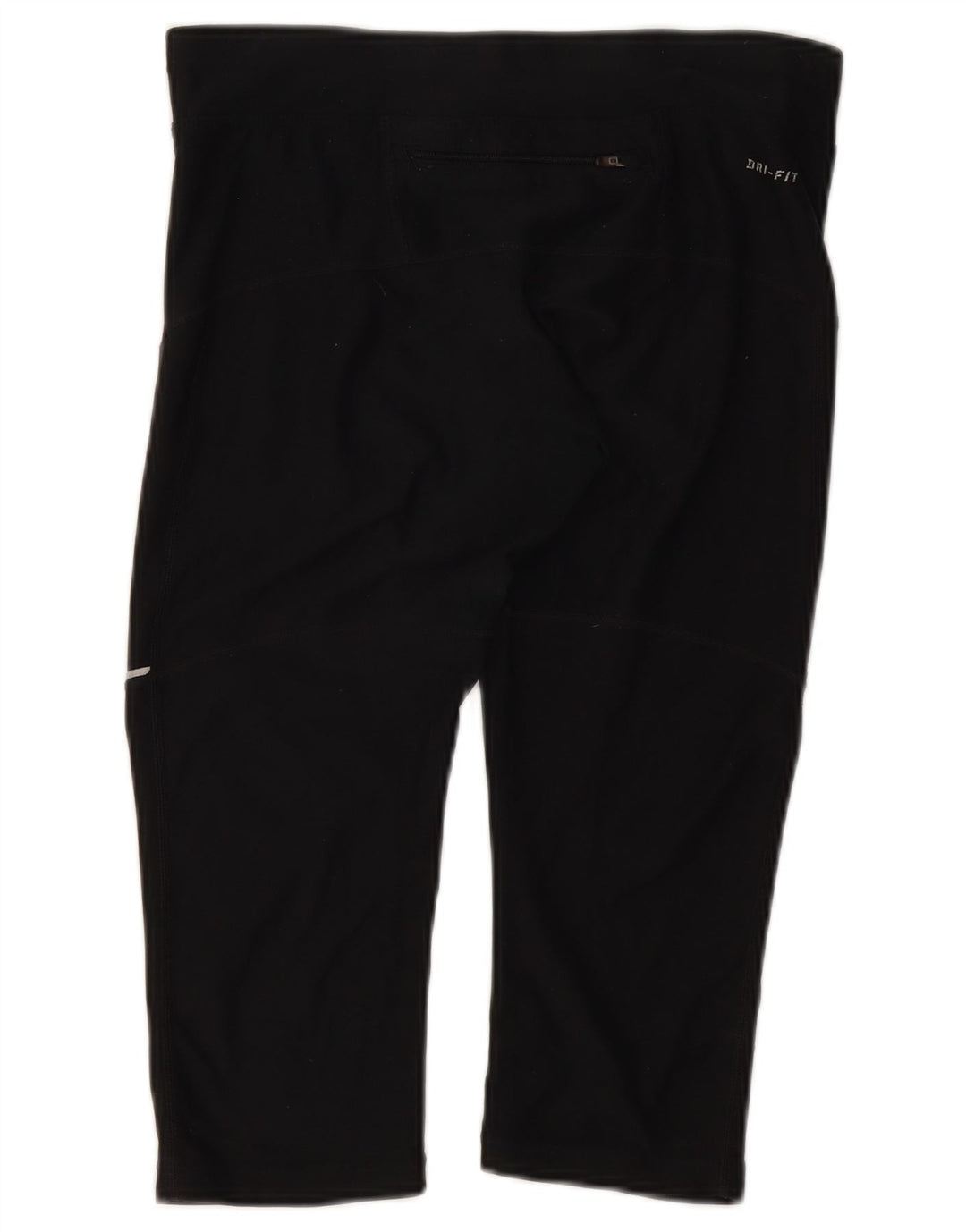 Leggings Nike Dri Fit Capri UK 10 Pequeno Poliéster Preto