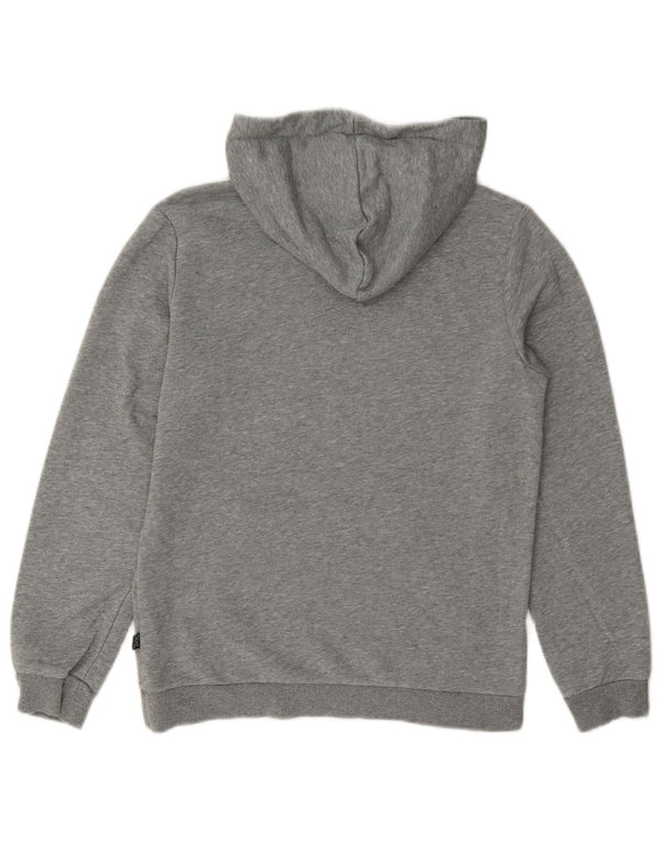 Jumper com capuz gráfico Puma Boys 11-12 anos algodão cinza
