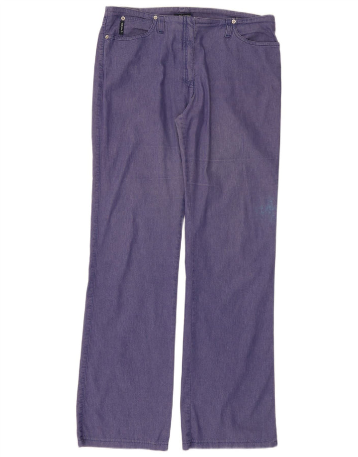 Armani feminino bootcut jeans W32 L33 roxo