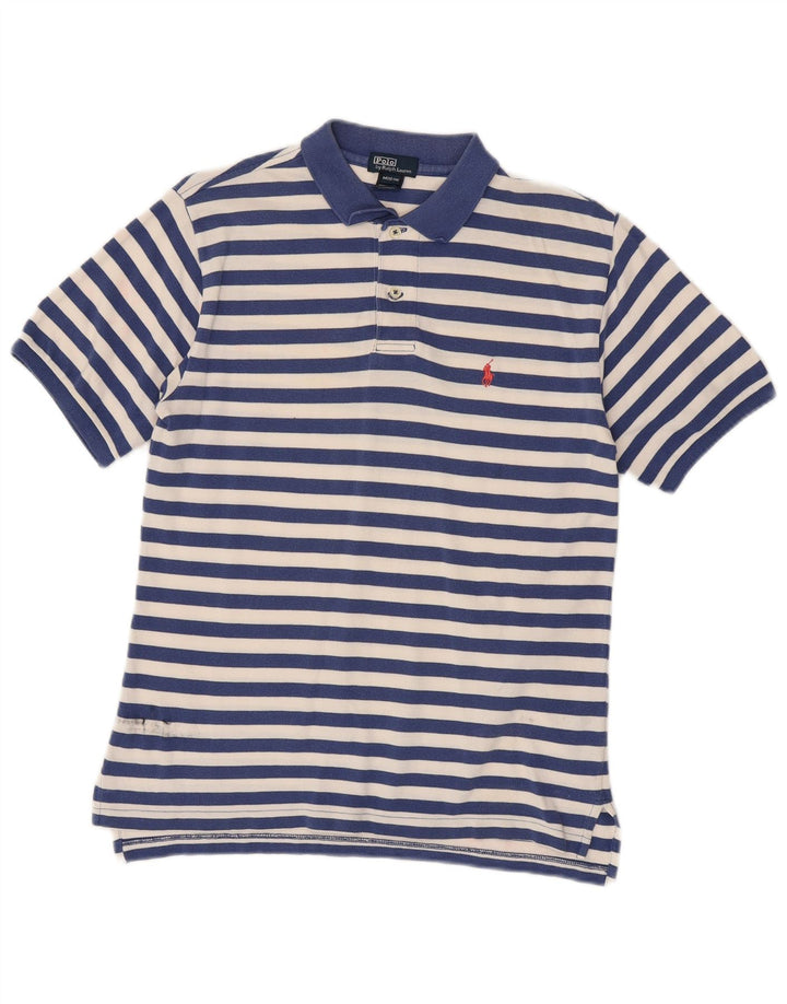Polo Ralph Lauren Menino Polo 12-13 Anos Médio Listrado Azul Marinho