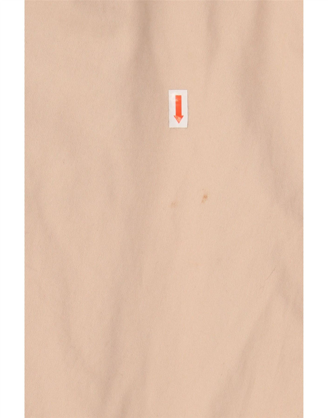 Calça feminina reta casual PUMA grande W30 L29 algodão bege