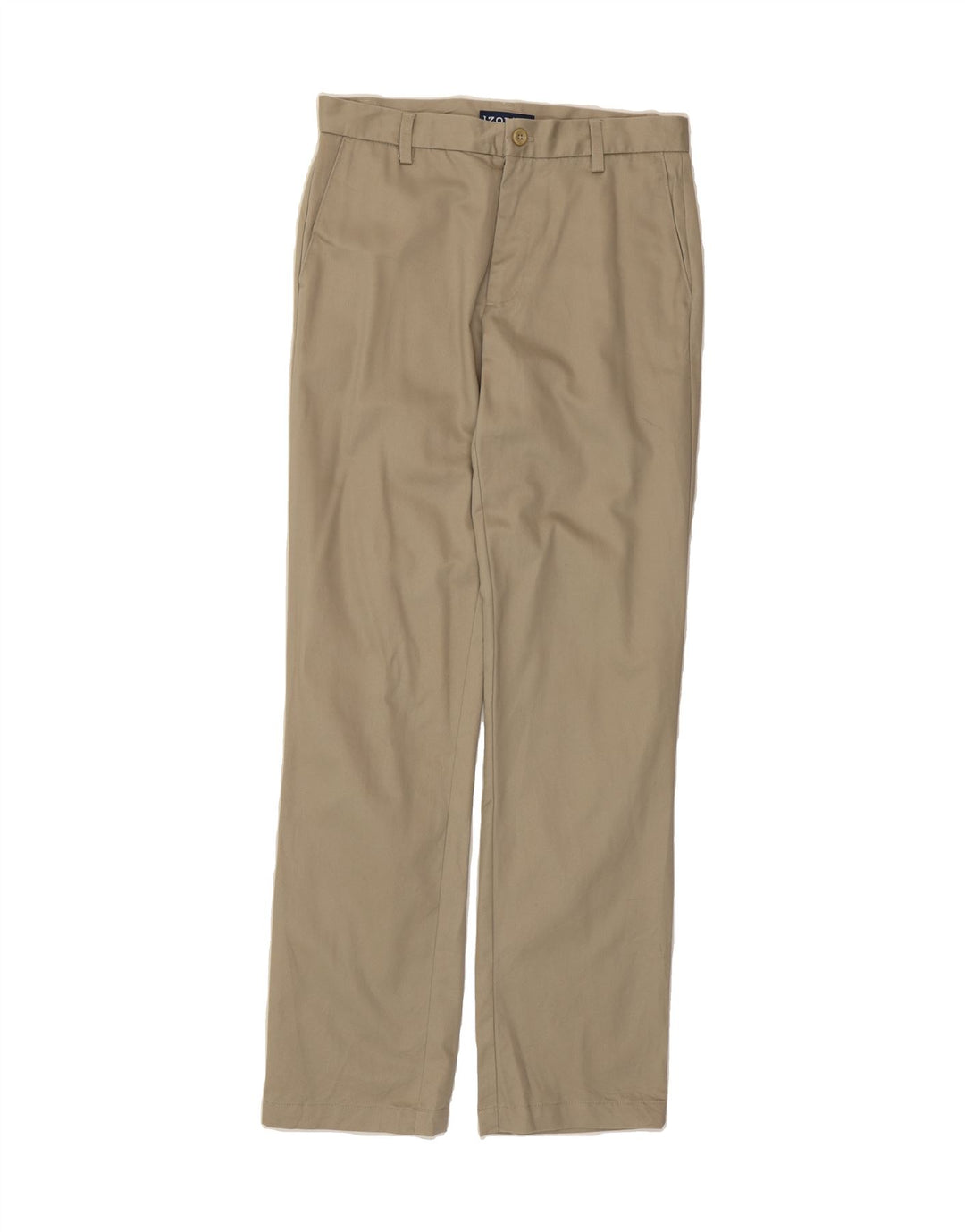 IZOD Mens Slim Fit Chino Trousers W31 L34 Beige Cotton Vintage Izod and Second-Hand Izod from Messina Hembry 