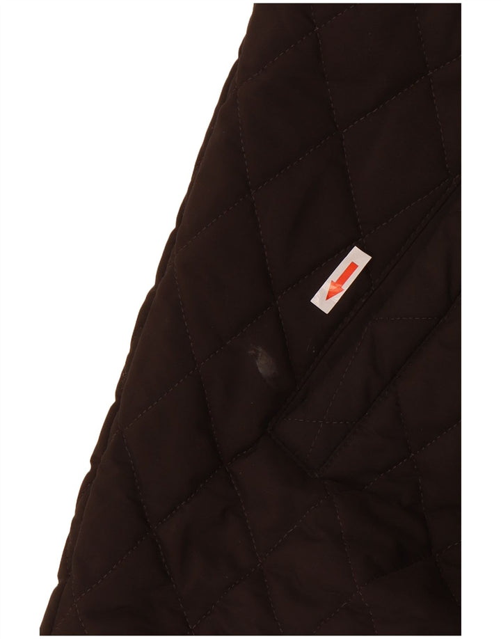 Colete acolchoado masculino Arcadia UK 38 marrom médio