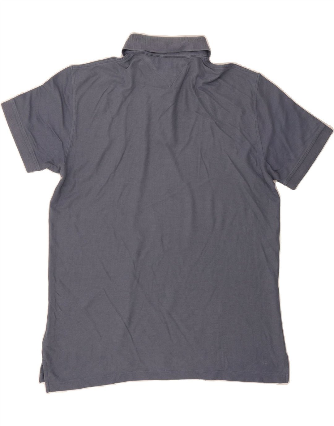 TOMMY HILFIGER Mens Polo Shirt XL Blue Cotton Vintage Tommy Hilfiger and Second-Hand Tommy Hilfiger from Messina Hembry 