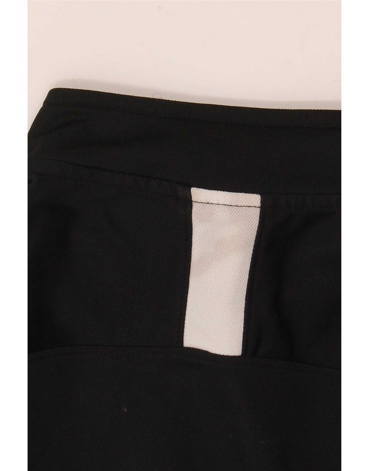 Adidas Mens Dri Fit Tracksuit Top Jacket Pequeno Preto Colourblock Poliéster