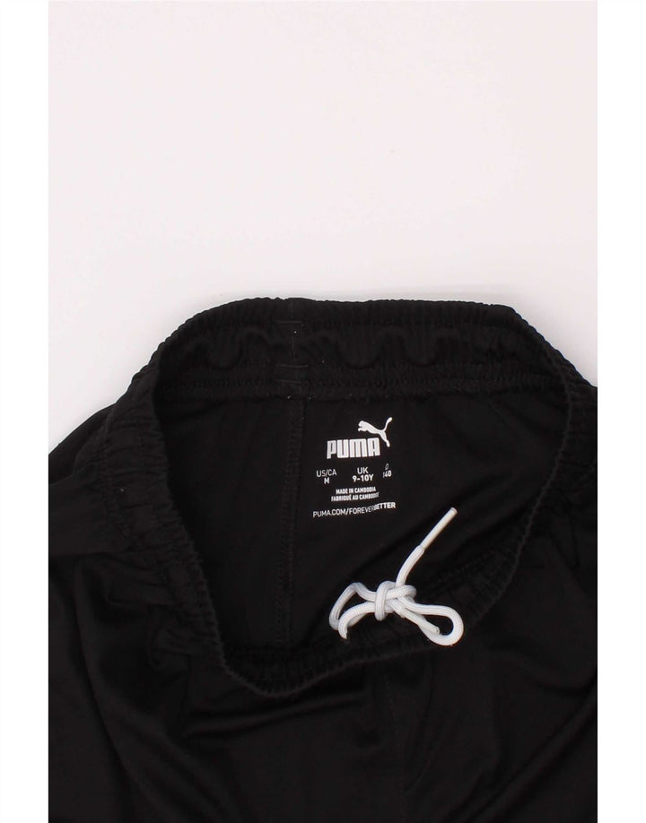 Shorts esportivos Puma Boys 9-10 anos pretos