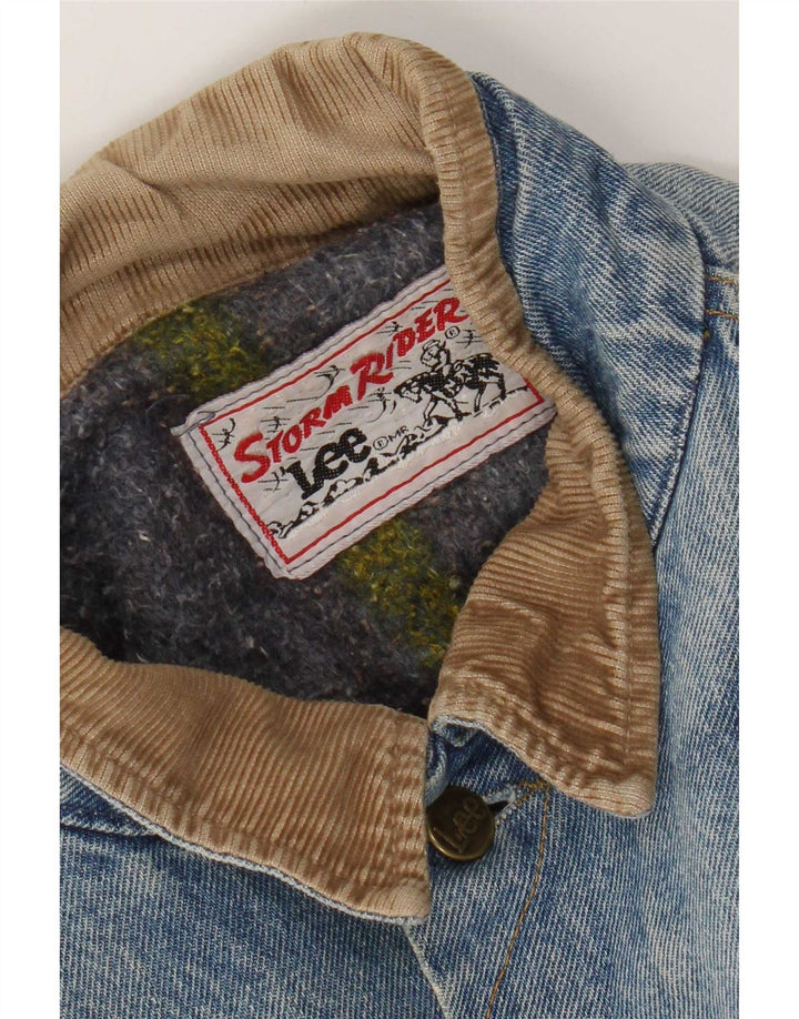 Jaqueta jeans masculina Lee UK 40 grande azul