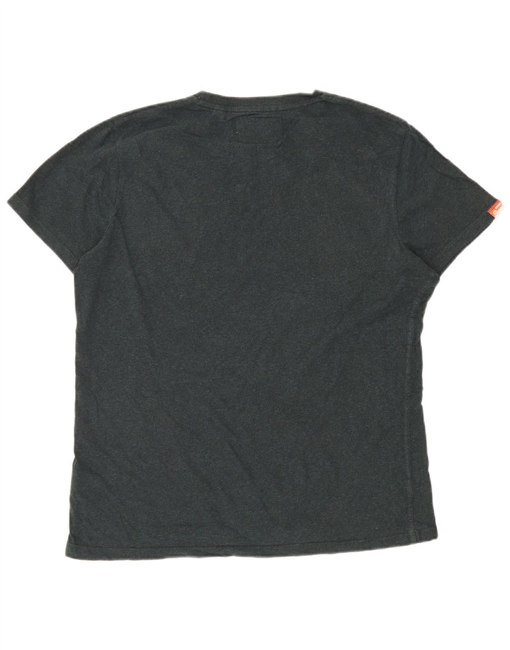 Camiseta masculina SUPERDRY Top 2XL algodão verde