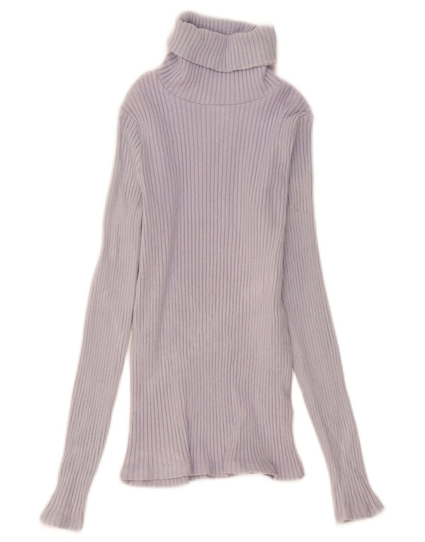 Suéter Zara Girls com gola redonda 11-12 anos algodão roxo