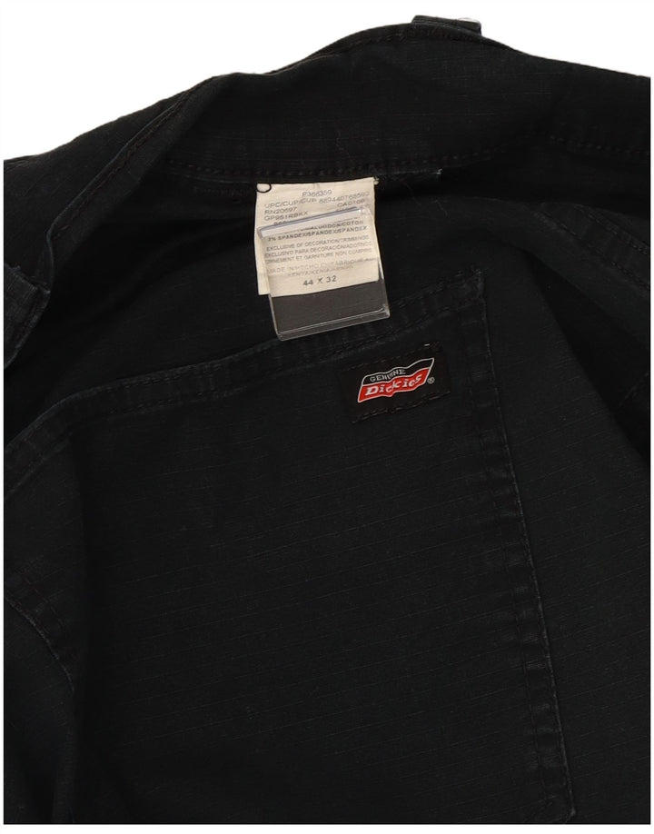 Calça cargo reta masculina DICKIES W44 L32 algodão preto