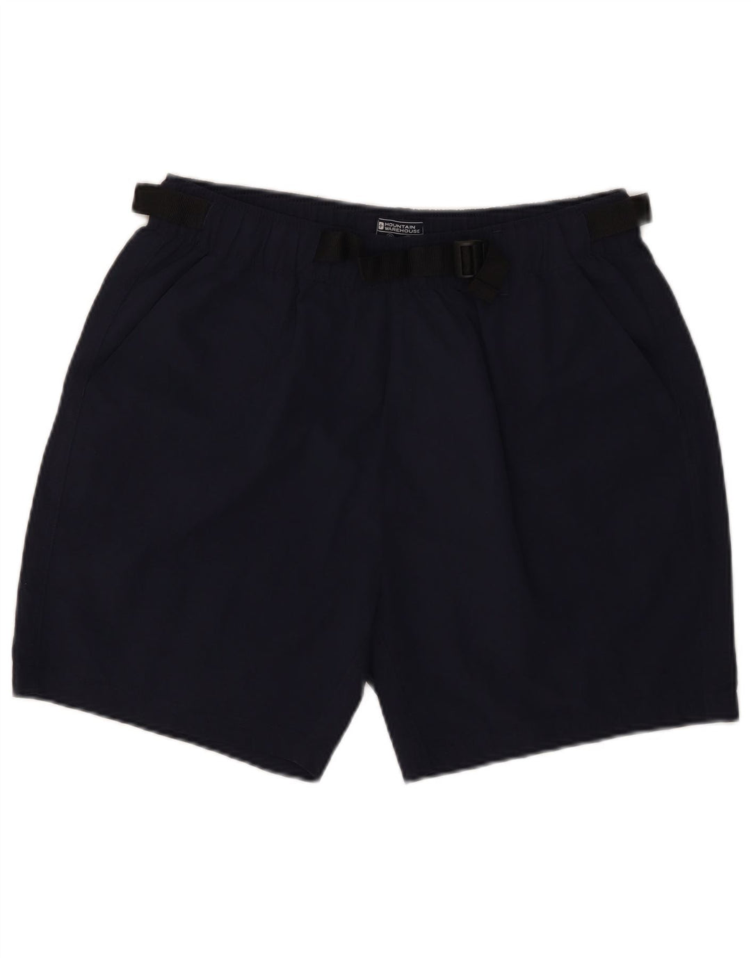 Shorts esportivo feminino Mountain Warehouse UK 14 grande azul marinho poliamida