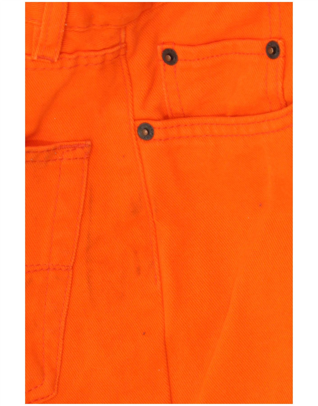Replay Mens Casual Shorts W36 Grande Algodão Laranja