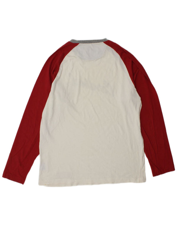 Campeão Mens St. Louis Cardinals Gráfico Top Manga Longa XL Branco