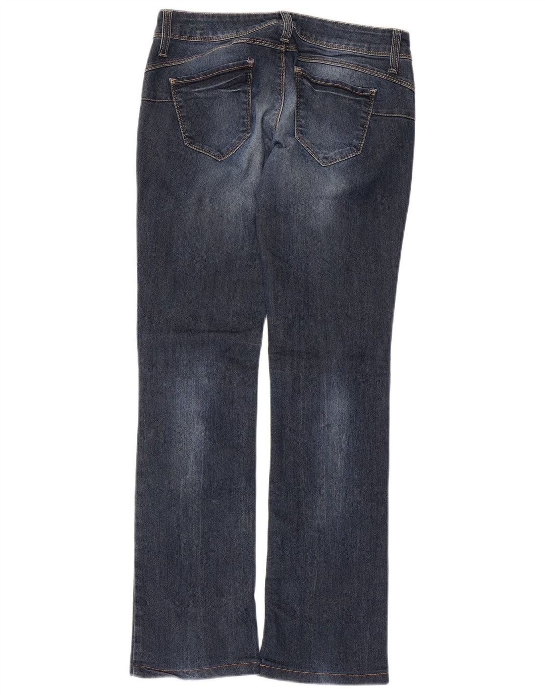 Benetton Calça Jeans Feminina Bootcut W28 L30 Azul