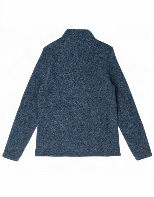 Mountain Warehouse moletom feminino jumper UK 12 médio azul manchado