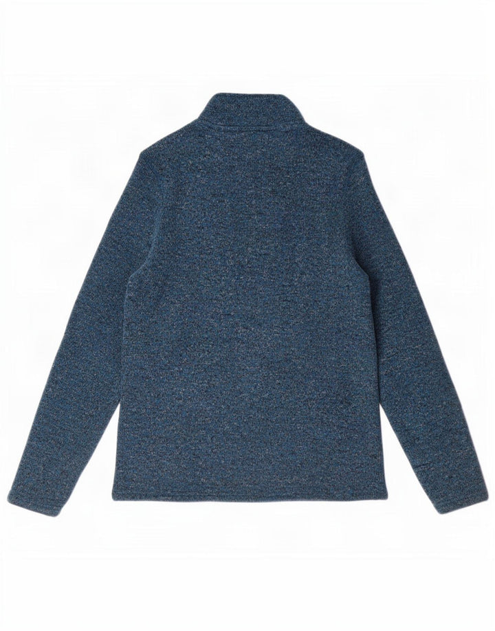 Mountain Warehouse moletom feminino jumper UK 12 médio azul manchado