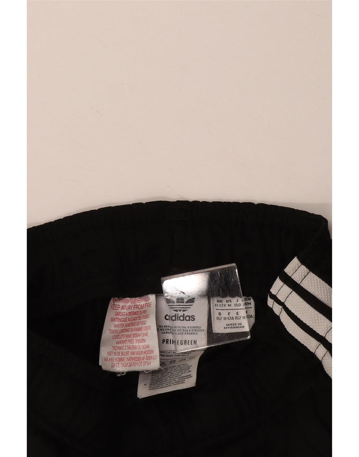 Calças de treino ADIDAS meninas joggers 11-12 anos preto poliéster